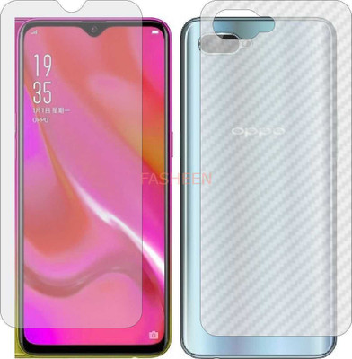 Fasheen Front and Back Tempered Glass for OPPO R15 X(Pack of 2)