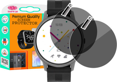 daffin Screen Guard for Syska SW200 Smartwatch(Pack of 2)