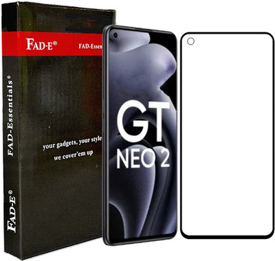 FAD-E Edge To Edge Tempered Glass for realme GT Neo 2, OnePlus 9RT, realme GT Neo2, OnePlus 9RT 5G, realme GT2 5G, realme GT 2(Pack of 1)