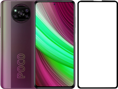 INSTYLE Edge To Edge Tempered Glass for Poco X3 Pro(Pack of 1)
