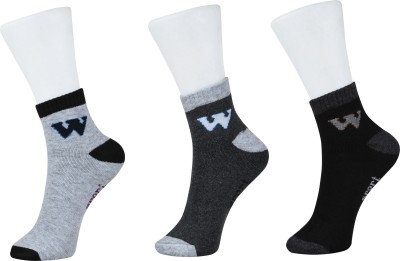 YIMK Men Solid Ankle Length(Pack of 3)