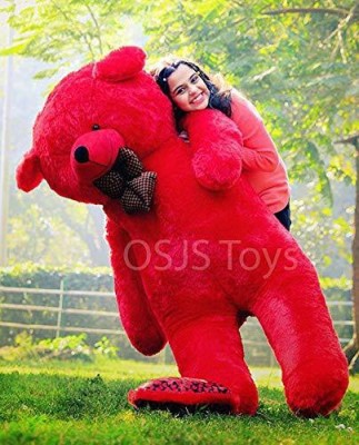 NP Toys Long (Standing) Cute Soft Teddy Bear For Gift & Birthday Party Other  - 90.4 cm(Red)