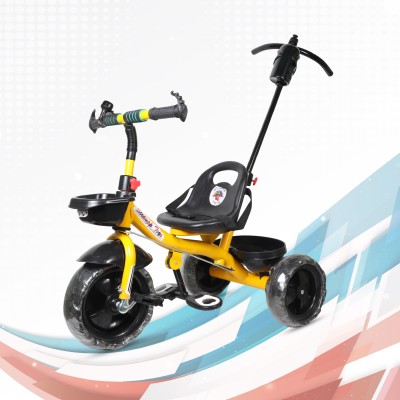 flammable RED BLUE HANDLE 3049- YELLOW Tricycle(Yellow)