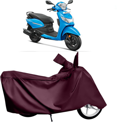 KEDIT Waterproof Two Wheeler Cover for Hero(Maroon)