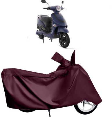 KEDIT Two Wheeler Cover for Universal For Bike(Electric Photon, Maroon)