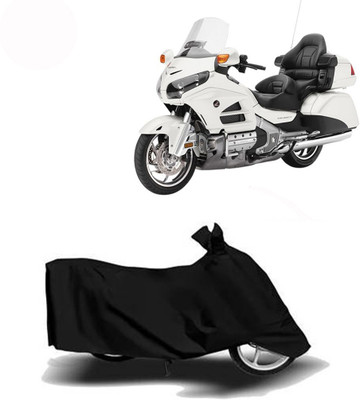 Exciting collections Two Wheeler Cover for Honda(Gold Wing GL1800, Black)