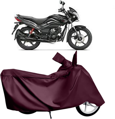 KEDIT Two Wheeler Cover for Universal For Bike(Passion Xpro, Maroon)