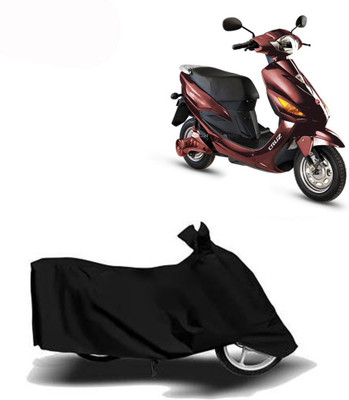Exciting collections Two Wheeler Cover for Hero(Electric Cruz, Black)
