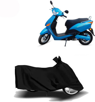 Exciting collections Two Wheeler Cover for Hero(Electric Optima Plus, Black)
