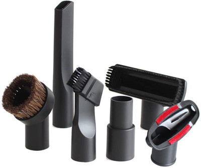 Cezo Vacuum Attachments Accessories Cleaning Kit Brush Nozzle Crevice Tool for General Purpose Vacuum Cleaner Set of 6 Vacuum Cleaner Nozzle