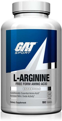 GAT SPORT L- ARGININE 180 TABLETS AUTHENTICATION QR CODE | EXTREME PUMPS | NITRIC OXIDE FUEL(180 Tablets)