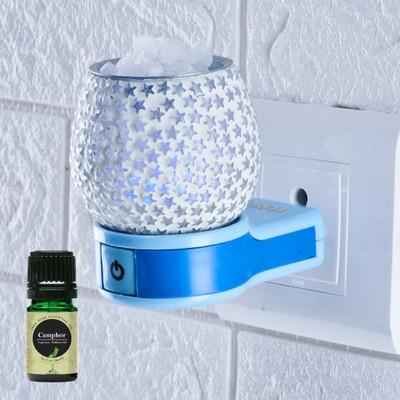 FStyler Camphor Aroma Oil Diffuser Set Electric Glossy Multipurpose Ceramic Aroma Oil Diffuser/Kapoor Dani/ Camphor Burner with Switch (in-Built On/Off Button for Heating) Hand-Crafted Incense Burner for Home, Office, Temple, Positive Energy and Ambiance Vedic110 with Camphor Aroma Oil 10ml(10 ml) FStyler Camphor Aroma Oil Diffuser Set Electric Glossy Multipurpose Ceramic Aroma Oil Diffuser/Kapoor Dani/ Camphor Burner with Switch (in-Built On/Off Button for Heating) Hand-Crafted Incense Burner for Home, Office, Temple, Positive Energy and Ambiance Vedic110 with Camphor Aroma Oil 10ml(10 ml)