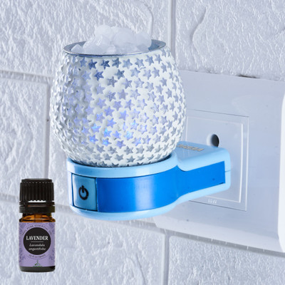 FStyler Lavender Aroma Oil Diffuser Set Electric Glossy Multipurpose Ceramic Aroma Oil Diffuser/Kapoor Dani/ Camphor Burner with Switch (in-Built On/Off Button for Heating) Hand-Crafted Incense Burner for Home, Office, Temple, Positive Energy and Ambiance Vedic110 with Lavender Aroma Oil 10ml(10 ml) FStyler Lavender Aroma Oil Diffuser Set Electric Glossy Multipurpose Ceramic Aroma Oil Diffuser/Kapoor Dani/ Camphor Burner with Switch (in-Built On/Off Button for Heating) Hand-Crafted Incense Burner for Home, Office, Temple, Positive Energy and Ambiance Vedic110 with Lavender Aroma Oil 10ml(10 ml)