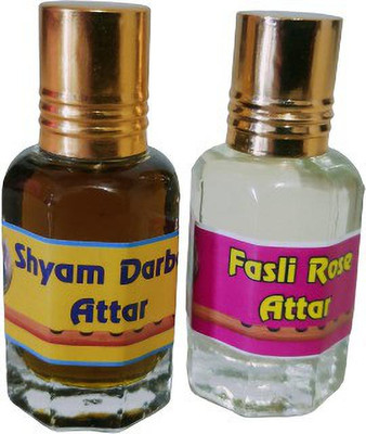 kah attar SHYAM DARBAR & FASLI ROSE ATTAR 12ML EACH Floral Attar(Natural)