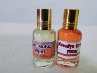 kah attar RUH GULAB & KESARIYA SHYAM ATTAR 12ML EACH Floral Attar(Natural)