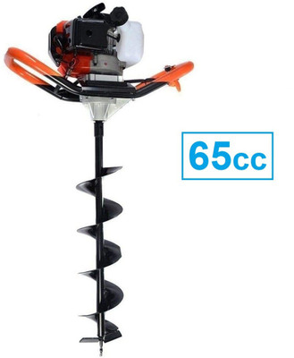 SINAL 65cc Heavy Petrol Earth Auger Drill with 150mm Thick Bit for Hole in Soil Auger Drill(One Man Operation)