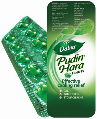 Dabur Pudin Hara Tablets (10tab) PACK OF 10(Pack of 10, 100 Tablets)