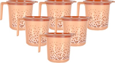 Heart Home Plastic Bath Mug(Brown 1.5)