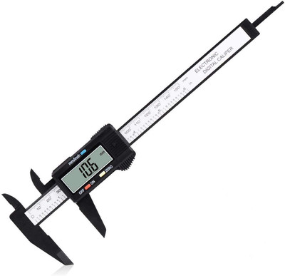 DEVISHA Plastic Digital Vernier Caliper Digital 150 mm/6-Inches With LCD Display Digital Vernier Caliper_150 mm Digital Caliper(0-150 mm)
