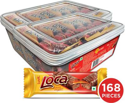 LuvIt Loca Chocolate Caramel with Nougat Bars