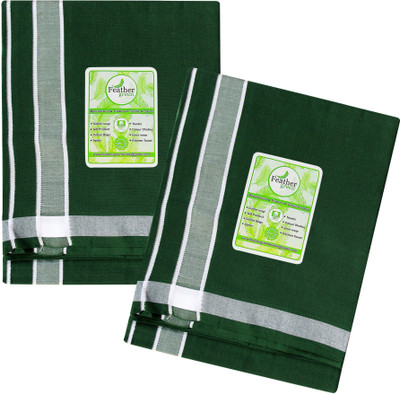 Feather Green Men Dhoti