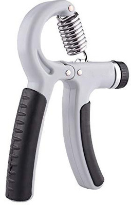 Jaibeer traders Adjustable Hand Gripper Hand Grip/Fitness Grip(Grey)