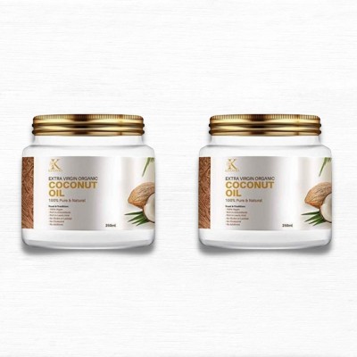 KIMAYRA Natural Extra Virgin Organic Cold Pressed Coconut Oil for Skin, Hair Hair Oil(500 ml)