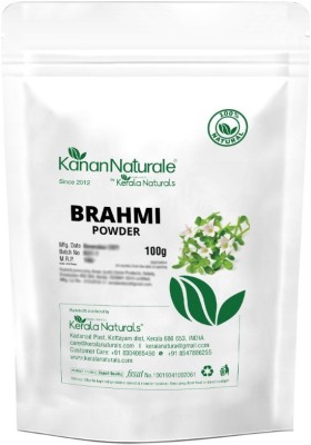 Kerala Naturals Brahmi Powder 200gm (100gm x 2 Packs) - Hair Growth & Overall Health of Hair(200 g)