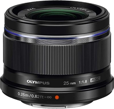 OLYMPUS Lence 25mm f1.8 Wide-angle Zoom  Lens(Black, 25 mm)