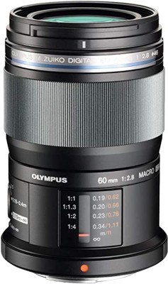 OLYMPUS M.Zuiko Digital ED 60mm F2.8 Macro Standard Zoom  Lens(Black, 60 mm)