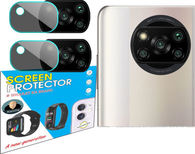 KANCHA Back Camera Lens Glass Protector for POCO X3 PRO(Pack of: 2)