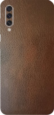 LAMHA SAMSUNG Galaxy A50s Mobile Skin(Ultra Super Brown Leather With High Matte Finish.)