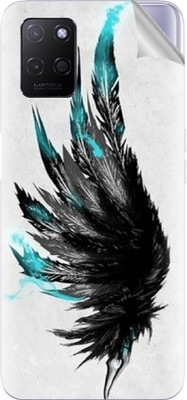 tiddler Realme V11s 5G Mobile Skin(White, Black)