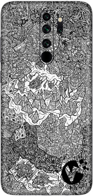 wrap craft REDMI NOTE 8 PRO Mobile Skin(Multicolor)