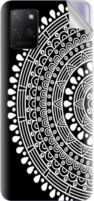 tiddler Realme V11s 5G Mobile Skin(Black, White)