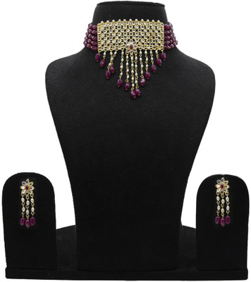 VIVA VIRAL Alloy Red Jewellery Set(Pack of 1)