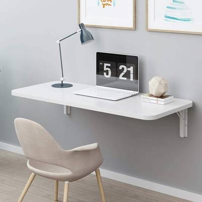 Wall mounted deals floating folding table