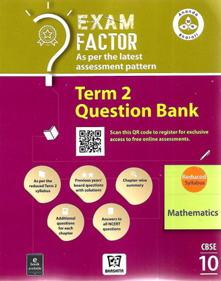 Cbse Exam Factor Question Bank Mathematics Class 10 Term 2 Ananda Bharati Publishers(Paperback, THE EXPERIANCED AUTHORS)