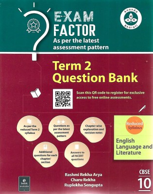 Cbse Exam Factor Question Bank English Language And Litrature Class 10 Term 2 Ananda Bharati Publishers(Paperback, THE EXPERIANCED AUTHORS)