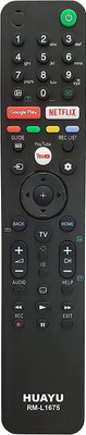 Nij RM-L1675 LCD LED TV with Google Play & Netflix Huayu Remote Control SONY Remote Controller(Black)