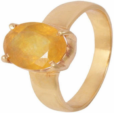 GALAXY ASTRO Stone Sapphire Copper Plated Ring