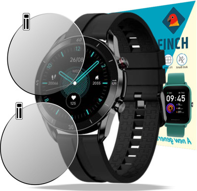 FINCH Tempered Glass Guard for Fire Boltt Almighty Bluetooth(Pack of 2)