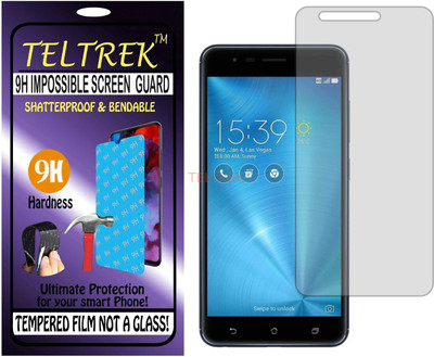 TELTREK Tempered Glass Guard for ASUS ZENFONE 3 ZOOM ZE553KL (Flexible Shatterproof)(Pack of 1)
