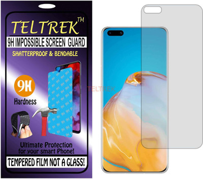 TELTREK Tempered Glass Guard for HONOR P40 PRO (Flexible Shatterproof)(Pack of 1)