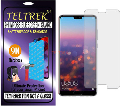 TELTREK Tempered Glass Guard for HUAWEI P20 PRO (Flexible Shatterproof)(Pack of 1)