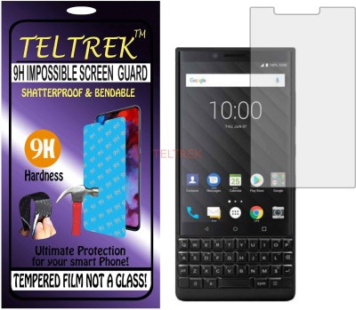 TELTREK Tempered Glass Guard for BLACKBERRY KEY 2 (Flexible Shatterproof)(Pack of 1)