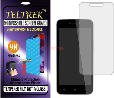 TELTREK Tempered Glass Guard for GIONEE P4S (Flexible Shatterproof)(Pack of 1)