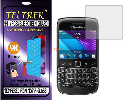 TELTREK Tempered Glass Guard for BLACKBERRY 9790 (Flexible Shatterproof)(Pack of 1)