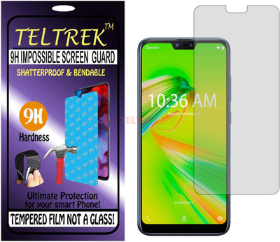 TELTREK Tempered Glass Guard for ASUS ZENFONE MAX PLUS M2 (Flexible Shatterproof)(Pack of 1)