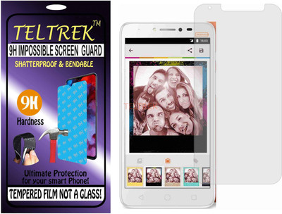 TELTREK Tempered Glass Guard for ALCATEL PIXI 4 PLUS POWER (Flexible Shatterproof)(Pack of 1)